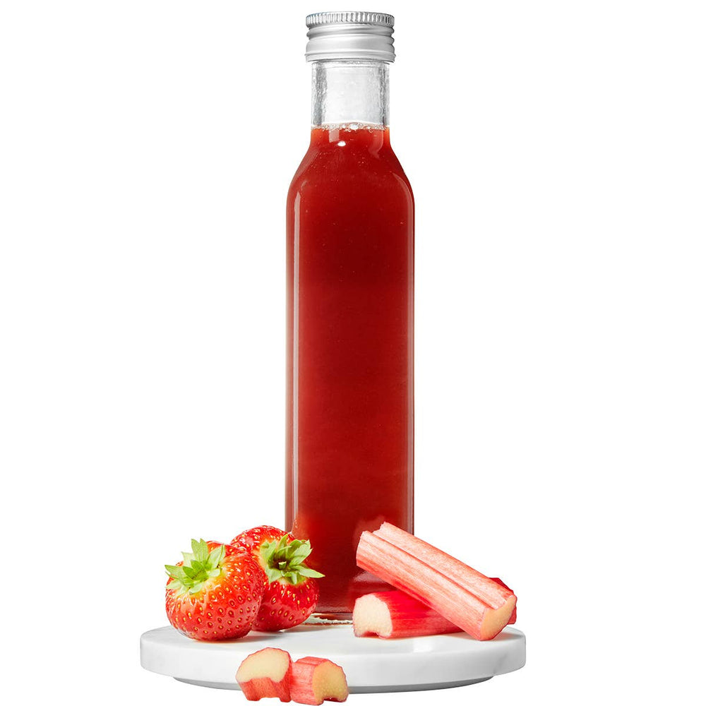 Strawberry Rhubarb Pulp Vinegar