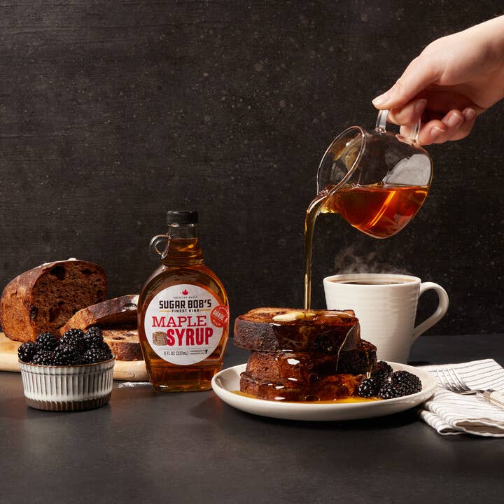 Pure Maple Syrup - Dark Robust 8 Fl Oz
