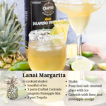 Jalapeño Pineapple Cocktail or Mocktail Mix