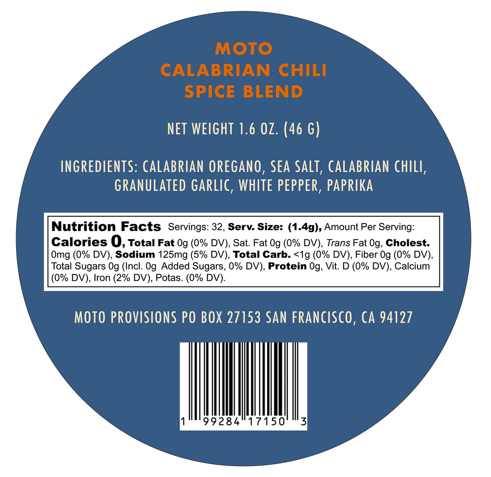CALABRIAN CHILI SPICE BLEND