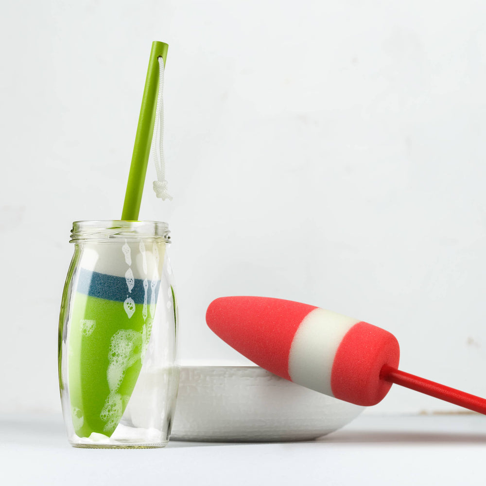 Sponges - BOTTLE BUOYS - Lobster Buoy Bottle Brushes