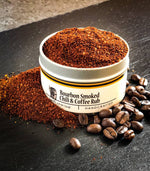 Bourbon Smoked Chili and Coffee Rub