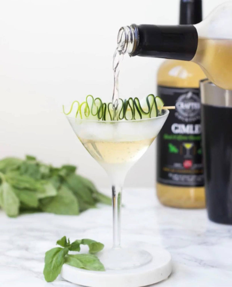 Basil Martini "Gimlet" Cocktail or Mocktail Mix