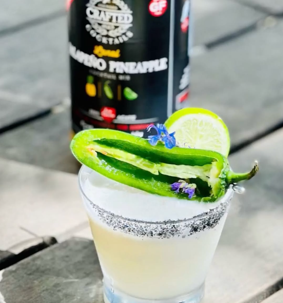 Jalapeño Pineapple Cocktail or Mocktail Mix