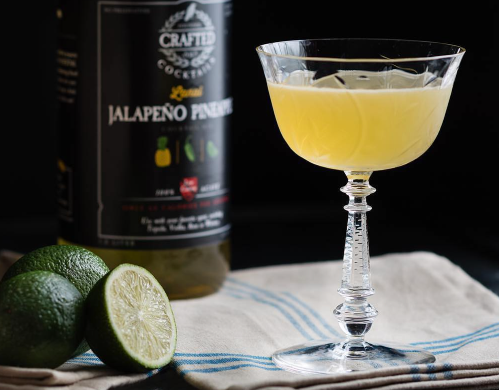 Jalapeño Pineapple Cocktail or Mocktail Mix